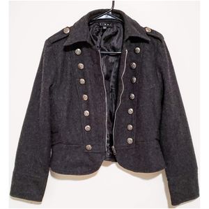 DIMRI Medium Black Wool Coat